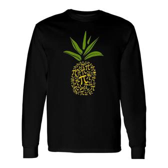 Happy Pie Day Cute Pi Pineapple 314 Stem Math Long Sleeve T-Shirt T-Shirt | Mazezy