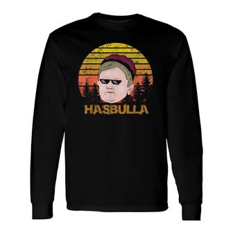 Hasbulla Meme Vintage Retro Long Sleeve T-Shirt T-Shirt | Mazezy