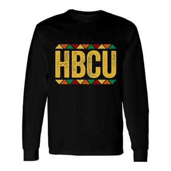 Hbcu Historical Black College Alumni Long Sleeve T-Shirt - Thegiftio