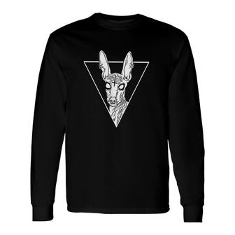 Heavy Metal Bunny From Hell Long Sleeve T-Shirt T-Shirt | Mazezy