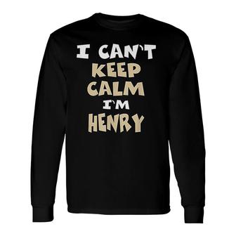 I Am Henry Long Sleeve T-Shirt T-Shirt | Mazezy