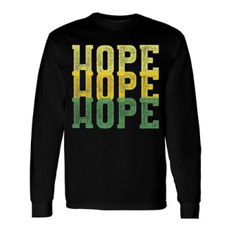 Hope Christian Faith Religious Outfit Prayer Long Sleeve T-Shirt T-Shirt | Mazezy
