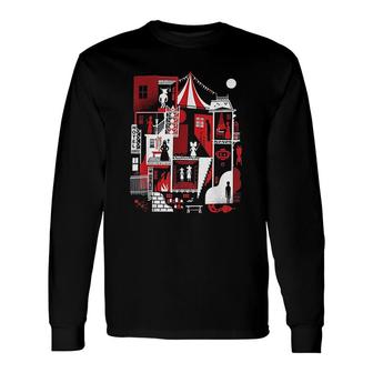 Horror Hotel Long Sleeve T-Shirt | Mazezy
