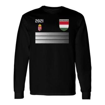 Hungary Football Jersey 2021 Magyarország Soccer Long Sleeve T-Shirt T-Shirt | Mazezy