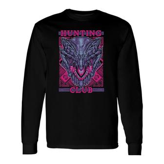Hunting Club Gore Magala Monster Gamer Hunter World Dragon Long Sleeve T-Shirt T-Shirt | Mazezy
