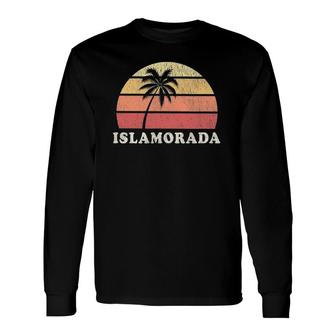 Islamorada Fl Vintage 70S Retro Throwback Long Sleeve T-Shirt T-Shirt | Mazezy CA