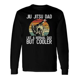 Jiu Jitsu Dad Jiujitsu Bjj Brazilian Jiu Jitsu Long Sleeve T-Shirt T-Shirt | Mazezy
