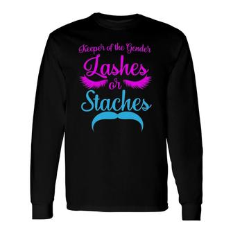 Keeper Of The Gender Lashes Or Stashes For Long Sleeve T-Shirt T-Shirt | Mazezy