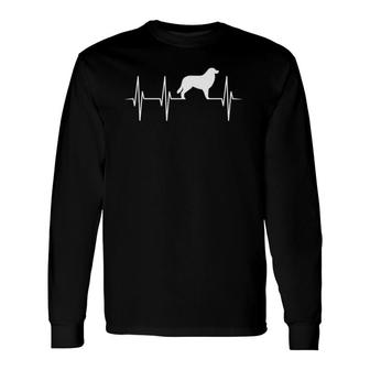 Kuvasz Dog Heartbeat Dog Lover Long Sleeve T-Shirt T-Shirt | Mazezy