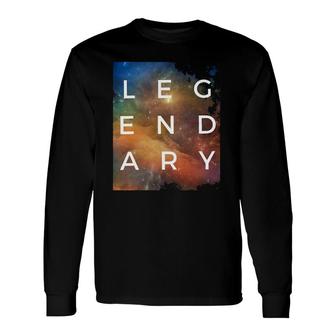 Legendary Fashion Galaxy Long Sleeve T-Shirt | Mazezy CA