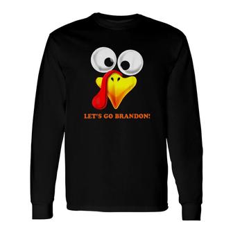 Let’S Go Brandon Thanksgiving 2021 Long Sleeve T-Shirt T-Shirt | Mazezy