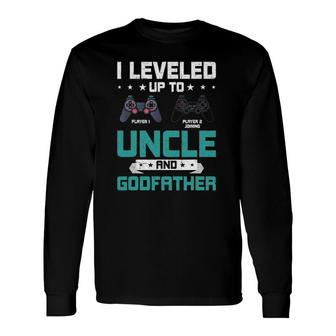 I Leveled Up To Uncle Video Gamer Uncle Long Sleeve T-Shirt T-Shirt | Mazezy