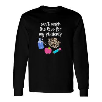 The Love For My Students Virtual Teacher Long Sleeve T-Shirt - Thegiftio UK