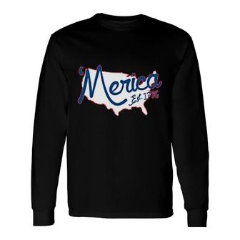 Merica Est 1776 Long Sleeve T-Shirt | Mazezy