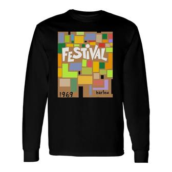 Music Festival Harlem Summer 1969 Cool And Soulful Long Sleeve T-Shirt | Mazezy