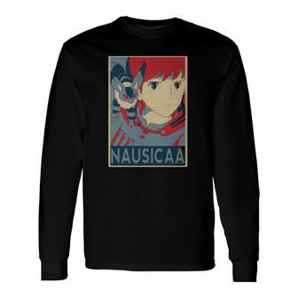 Nausicaa Of The Valley Of The Wind Teto Vintage Retro Long Sleeve T-Shirt | Mazezy