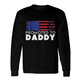 New First Time Dad Police Law Enforcement Daddy Long Sleeve T-Shirt T-Shirt | Mazezy