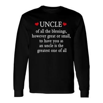 New Uncle Long Sleeve T-Shirt T-Shirt | Mazezy