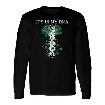 Nigeria It's In My Dna Nigerian Roots Flag Proud Nigerian Long Sleeve T-Shirt T-Shirt | Mazezy AU