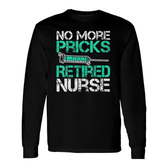 Nurse Retirement Supervisor Rn Coworker Lpn Cna Long Sleeve T-Shirt | Mazezy