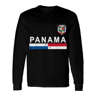 Panama National Pride Long Sleeve T-Shirt T-Shirt | Mazezy