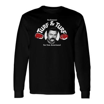 Parks And Recreation Turf And Turf Long Sleeve T-Shirt T-Shirt | Mazezy