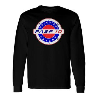 Pasp Id Holoview Patent Long Sleeve T-Shirt | Mazezy