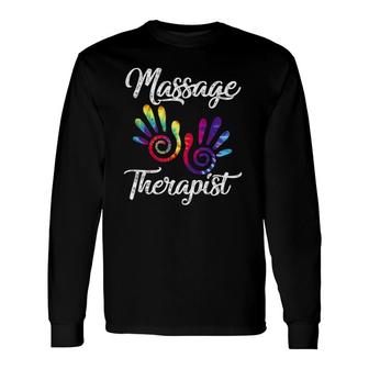 Ph Massage Therapist Costume Hand Therapy Long Sleeve T-Shirt T-Shirt | Mazezy
