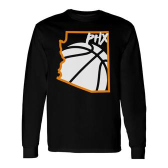 Phoenix Basketball Valley Arizona Long Sleeve T-Shirt T-Shirt | Mazezy