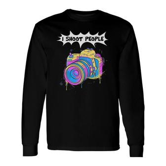 Photography Day Cameraman Camera Photographer Long Sleeve T-Shirt T-Shirt | Mazezy