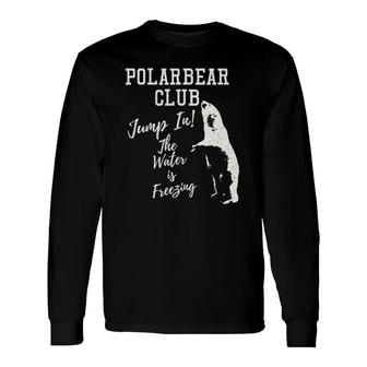 Polar Bear Club Freezing Water Vintage Distressed Long Sleeve T-Shirt T-Shirt | Mazezy