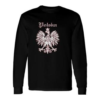Polska Eagle Long Sleeve T-Shirt | Mazezy