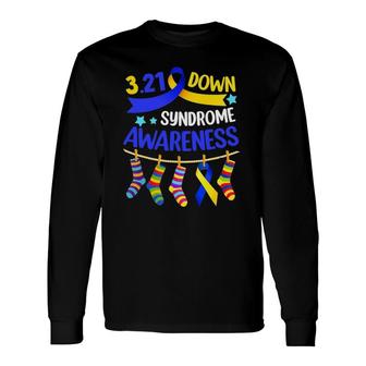 Proud Teacher 321 Down Syndrome Awareness T21 Ver2 Long Sleeve T-Shirt T-Shirt | Mazezy