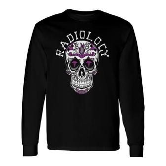 Radiology Skull Tee Long Sleeve T-Shirt T-Shirt | Mazezy