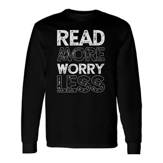 Read Reader Bookworm Book Reading English Teacher Long Sleeve T-Shirt T-Shirt | Mazezy