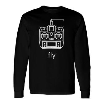 Remote Control For Rc Airplanes Long Sleeve T-Shirt T-Shirt | Mazezy