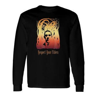 Respect Your Elders Cthulhu Long Sleeve T-Shirt | Mazezy
