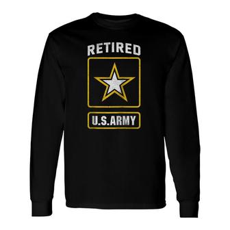 Retired Us Army Veteran For Veteran Day Raglan Baseball Tee Long Sleeve T-Shirt T-Shirt | Mazezy