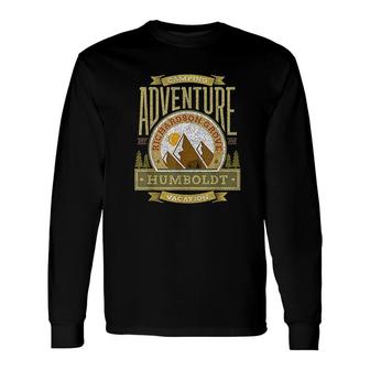 Richardson Grove Redwoods Humboldt County Long Sleeve T-Shirt | Mazezy DE