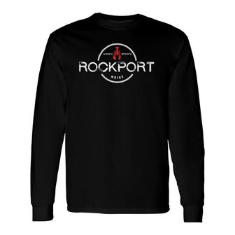 Rockport Maine Graphic Long Sleeve T-Shirt T-Shirt | Mazezy