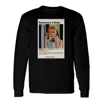 Rosemary's Baby 1968 American Film Long Sleeve T-Shirt T-Shirt | Mazezy UK