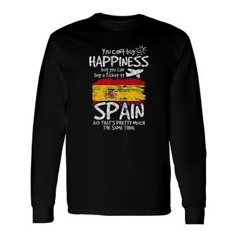 Spain Lovely Sweet Spain Long Sleeve T-Shirt | Mazezy