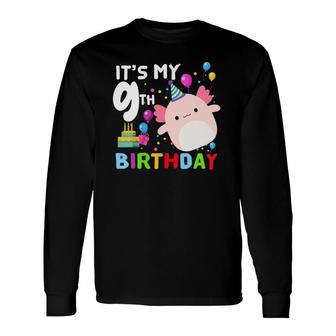 Squishmallow It's My 9Th Birthday Long Sleeve T-Shirt T-Shirt | Mazezy