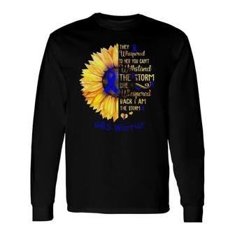 I Am The Storm Gbs Warrior Long Sleeve T-Shirt T-Shirt | Mazezy AU