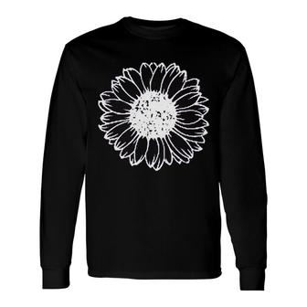 Sunflower Long Sleeve T-Shirt | Mazezy