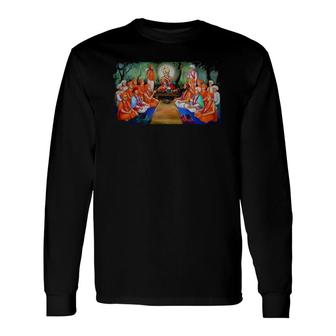 Swaminarayan Gunatitanand Swami Yogi And Ascetic Long Sleeve T-Shirt | Mazezy