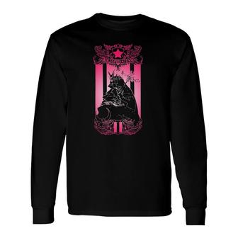 Tarot Card High Priestess Occult Scary Gothic Long Sleeve T-Shirt T-Shirt | Mazezy