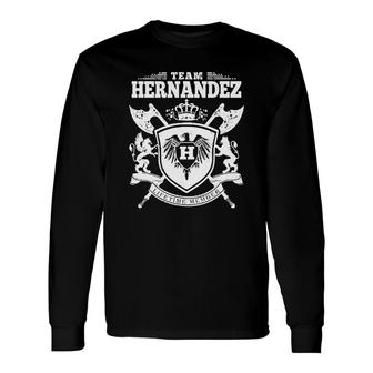 Team Hernandez Lifetime Member Long Sleeve T-Shirt - Thegiftio UK