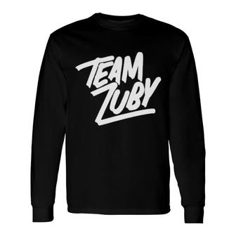 Team Zuby Glow In The Dark Long Sleeve T-Shirt T-Shirt | Mazezy