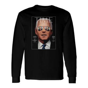 Time Biden Wearing Putin Sunglasses Long Sleeve T-Shirt T-Shirt | Mazezy